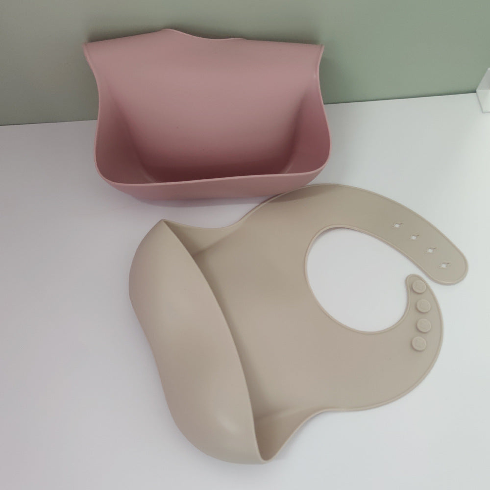 Silicone Bib Pastel Colours