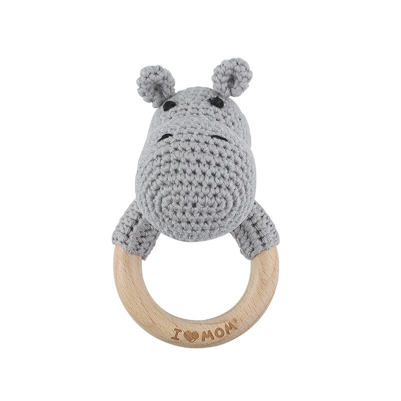 Crochet Animal Rattle