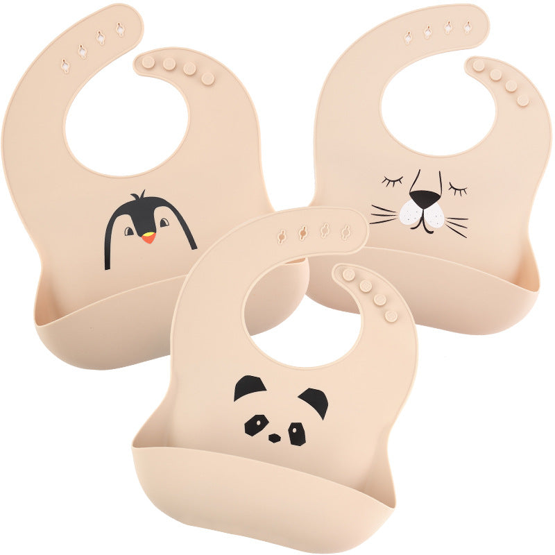 Silicone Bibs Animals