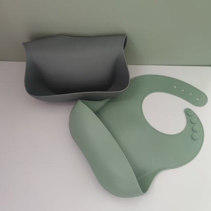 Silicone Bib Pastel Colours