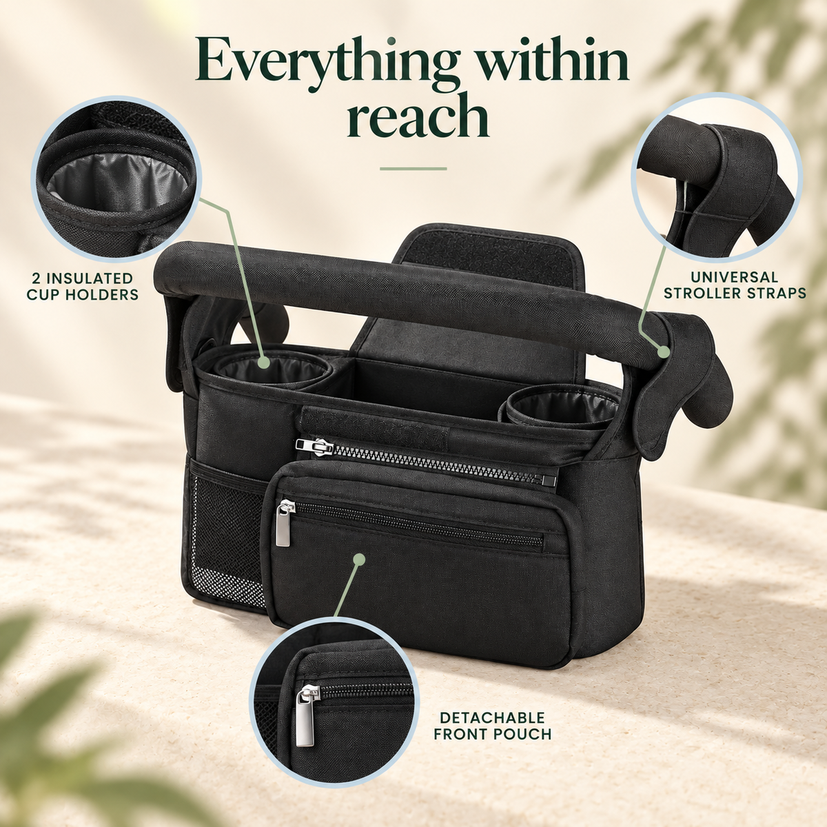 Hiccups and Co Stroller Organiser