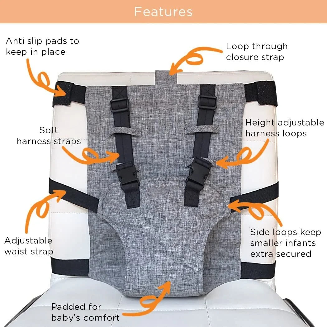 Hiccups & Co - Portable High Chair Harness